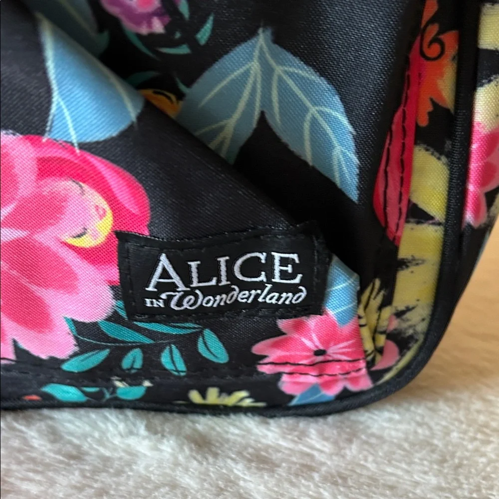 Alice in Wonderland Floral Backpack - Picture 2 of 8